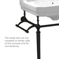 thumbnail image 5 of Whitehaus Collection Victoriahaus Bath Console 1 Hole, 5 of 5
