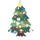 thumbnail image 1 of Árbol de Navidad de fieltro - Set de bricolaje para niños, decoración del árbol de Navidad, 1 of 5
