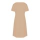 thumbnail image 5 of Vestido Corto de Verano de Moda de Color Sólido Vestido Casual de Cuello en V de Manga Corta, Desgaste Ligero de Poliéster para las Mujeres, Lavado de Manos, 5 of 7