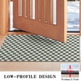 thumbnail image 3 of Navy and Beige Checkerboard Pattern Door Rugs,Washable Non Slip Door Mats Indoor,Decorative Door Mats,Entry Mat Indoor for Entrance,Bedroom,Kitchen,Bathroom,17"x30", 3 of 6