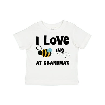 

Inktastic Grandkids Visit Grandma Honey Bee Gift Toddler Boy or Toddler Girl T-Shirt
