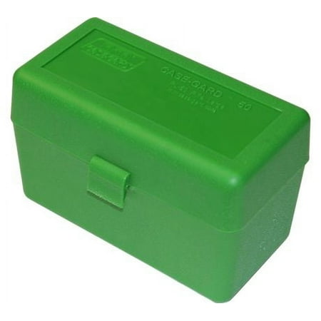 R-50 Series Large Rifle Ammo Box - 50 Round - Green