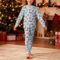thumbnail image 2 of HCYSFG Boys Christmas Pajama Sets Graphic Print 2 Piece Long Sleeve Crewneck Lounge Set Top And Pants Sleepwear Sets, 2 of 4