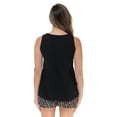 thumbnail image 3 of Just Love 100% Cotton Womens Sleepwear Pajama Set  Breathable, Natural Comfort (Black - Heart Wine Leopard, Medium), 3 of 3