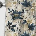thumbnail image 3 of Designart "Achieving Serenity In Floral Gardens I" Floral Blackout Curtain Panels, 3 of 4