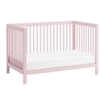 thumbnail image 4 of Oxford Baby Essential Island Full Size 4-in-1 Convertible Crib with Round Spindles, Pink, 4 of 9