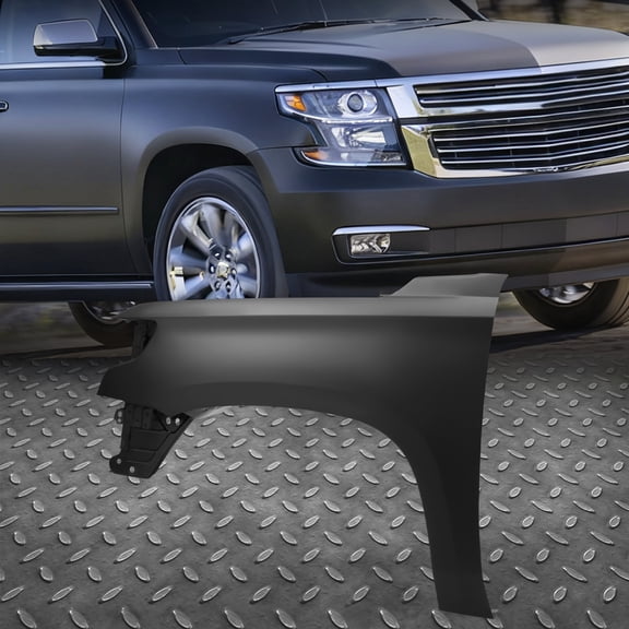 Nuvision for 15-20 Chevrolet Suburban Tahoe Primered Black Driver Side Left Fender Panel