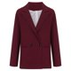 thumbnail image 1 of Nueva moda Casual Sólido Manga larga Turndown Neck Color Top Ropa de mujer Pompotops qwe22186, 1 of 7
