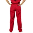 thumbnail image 2 of Panda Uniform by HeedFit Women’s Low Rise Medical Scrub Pants Red 5XL, 2 of 3