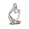 thumbnail image 1 of Figura De Estilo De Pensador De Resina, Figurita Abstracta, Decoración Artesanal, Decoración De Pensador Para El Hogar, Oficina, Hotel Yuarrent HA042559-06, 1 of 6