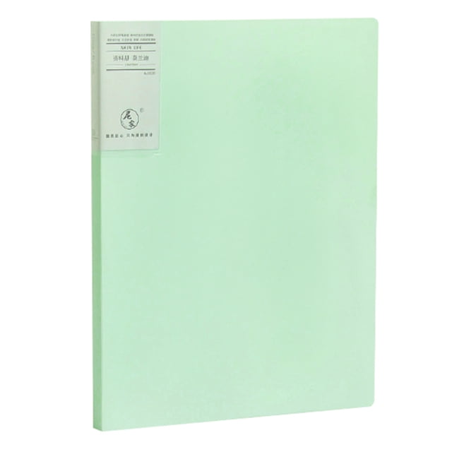 A4 Size Presentation Book Display Book Document Organizer Waterproof with 30-Pocket Sheet Protector for Business Office School