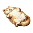 thumbnail image 2 of Hometravel Cute Kitten-Shaped Floor Mat, Washable Plush Area Rug 16x47 Inch, Non-Slip Soft Carpet for Bedroom, Living Room, Entryway, 2 of 9