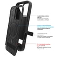 thumbnail image 4 of Funda Zagg Denali con Soporte y Magsafe para iPhone 16 Pro Max negro, 4 of 6