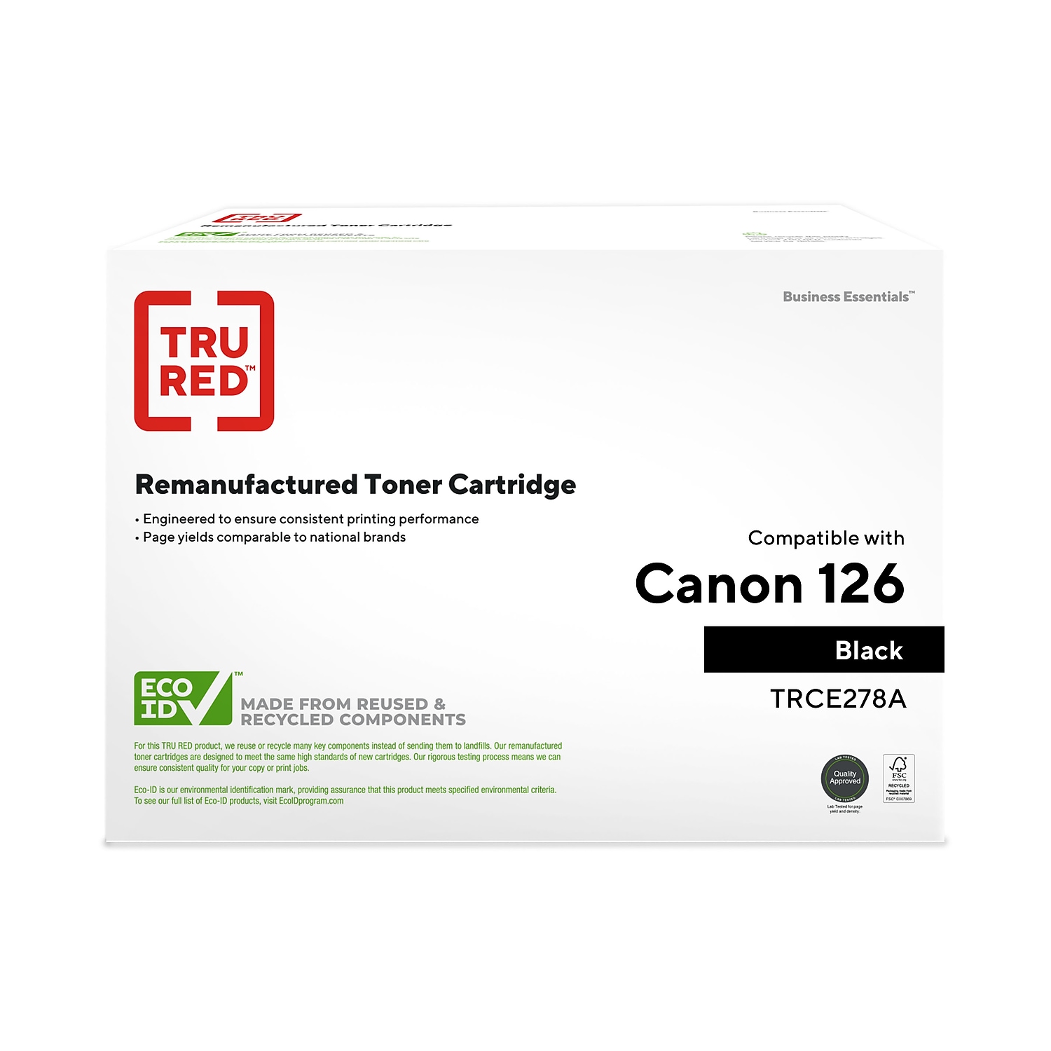 Canon 3483B001 (126) Toner, Black - Walmart.com