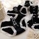 thumbnail image 3 of Qarigey bragas de algodón mujer ropa interior de cintura baja piel amigable calzoncillos cómodos bowknot calzoncillos íntimos negro / 4x xl Type3 NO3, 3 of 6