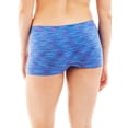 thumbnail image 4 of Caramel Cantina Women's 6 Pack Plus Size Boy Shorts Panties Underwear, 4 of 9