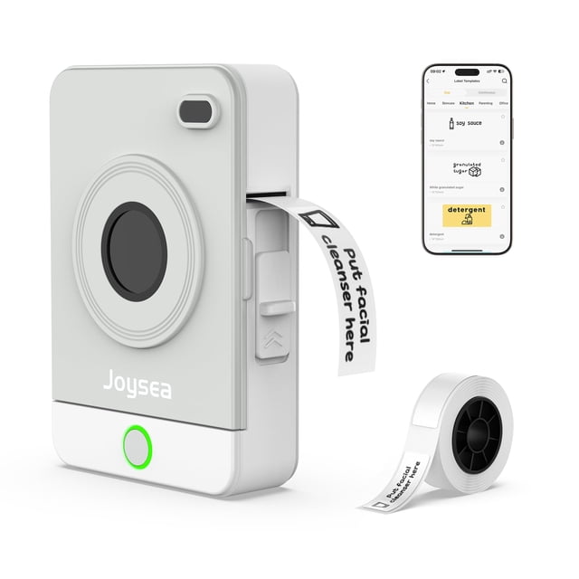 Impresora de pegatinas Joysea OP1 Bluetooth Thermal Grey