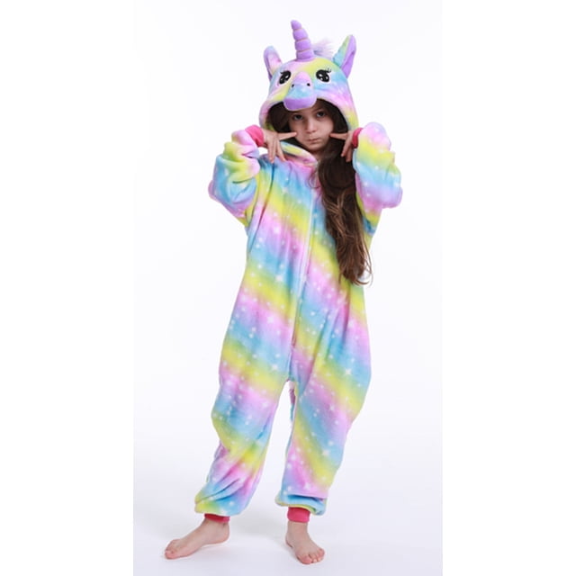 Pijamas siameses de animales de león, zorro y pegaso, de franela de invierno con dibujos animados para hombres y mujeres, pijamas para padres e hijos
