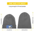 thumbnail image 2 of Pochacco Winter Beanie Hats for Men Women, Warm Cozy Knitted Cuffed Skull Cap, 2 of 8