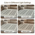 thumbnail image 7 of ODIKA Layering Striped Cabana Layout Meander Stripe Bold Symmetrical for Entryway, Kitchen, Laundry Room, Stain Resistant Thin Throw, 7 of 7
