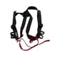 thumbnail image 1 of Soidarity Correa de pecho para escalada, correas de hombro para escalada en roca, ajustable profesional, para el cuerpo, fijador corporal para Escalada Negro, 1 of 6