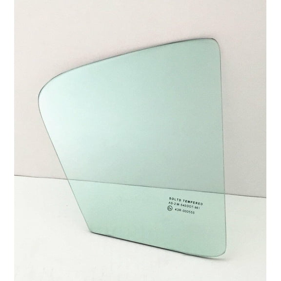 Passenger Right Side Rear Vent Glass Vent Window Compatible with Honda Civic 4 Door Sedan 2012-2015 Models