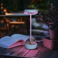 thumbnail image 6 of GRANDPATIO Outdoor Solar Steel Table Lamp with USB Port and Multi-Mode Lighting, Blue, 6 of 6