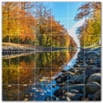 thumbnail image 1 of Picture-Tiles.com: River Ceramic Tile Wall Mural WAL500909-66XL. 72"W x 72"H using (36) 12" x 12" Ceramic Tiles-Satin Finish, 1 of 3