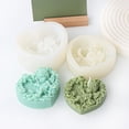 thumbnail image 4 of Love Heart Mold Angel Baby Silicone Mould Handmade Soap Mold Fondant Candy Molds Cake Decorating Tool, 4 of 8