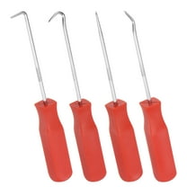 Uxcell Pick and Hook Set 5.7" Length Puller Remover Removal Tool for Oil Seal/O-rings, Gasket, Hose 4in 1 Set