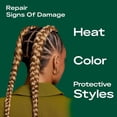 thumbnail image 2 of SheaMoisture Bond Repair Shampoo, Conditioner, Leave-In, & Masque Alma Oil 4 Pk to Strengthen Hair with Restorative HydroPlex Infusion, 2 of 4