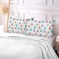 thumbnail image 7 of Coolnut Tree Cute Owl Plush Pillowcase, Luxury Soft King Pillow Case for Hair and Skin, Standard Size Pillow Covers with Zipper Closure, 20x40in Home Decor Gifts, 7 of 7