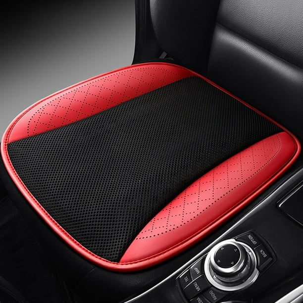 Cojín de asiento ventilado con ventilador USB | Almohadilla de enfriamiento de 3 velocidades para sillas de coche, oficina y hogar | Refrigerador de verano de malla transpirable para viajes largos y