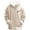 Beige, variant on Christmas Hoodie Men Long Sleeve Casual Zip Up Jacket Hooded Sweatshirt with Pockets Xmas Outerwear Coat
