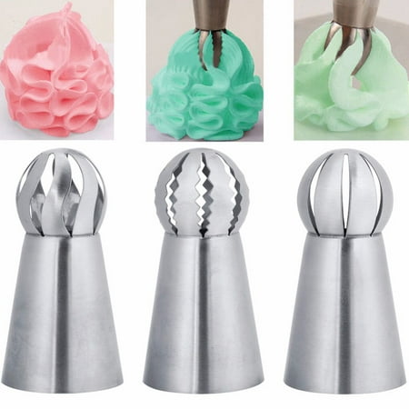 

stainless steel icing nozzle cream piping tip cake cream tip pastry decorating tip baking icing nozz