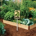 thumbnail image 2 of Yjiankangz Aluminium Yard Sign Green-Beans Vegetable Garden Sign 8x12inch Outdoor Natural Retro Metal Signs Plant Markers And 12.8" Stake Kit, 2 of 7