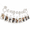 Silver, variant on Light Blue Glitter Pre-Strung Engaged Photo Banner with Picture Frames for Engagement Parties
