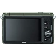 Nikon 1 S1 10.1 MP HD Digital Camera with 11-27.5mm VR 1 NIKKOR Lens (Khaki) International Version (No warranty)