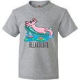thumbnail image 3 of Inktastic Relaxolotl- Cute Axolotl on Summer Vacation Youth T-Shirt, 3 of 5
