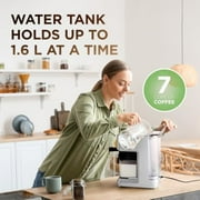 IVATION Espresso & Cappuccino Maker with Frother, 58mm Coffee Machine, Single & Double Shot, Auto Clean