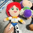 thumbnail image 5 of Peluche de Woody y Buzz Lightyear de 23 cm, adorable muñeco de peluche de Anime Jessie, colgante de dibujos animados, decoración del hogar, regalos de Navidad, 5 of 5