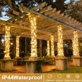thumbnail image 2 of Guirnalda de luces navideñas Einiiya, 28 m, 250 LED, 8 modos, blanco cálido, 2 of 9