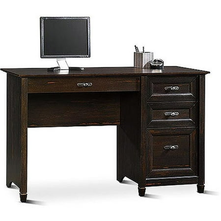 Sauder New Cottage Desk, Antiqued Black Paint