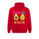 thumbnail image 3 of Sudadera con capucha para hombre, estilo inglés, para fiesta de revelación de género de padres, color rosa o azul, con aguacate, 2021, 3 of 5