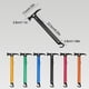 thumbnail image 4 of Naiovety Extractor de clavos para tienda de campaña, martillo para acampar al aire libre, Picnic, senderismo, caravana, lona, ​​estacas, Extractor de carpas Naranja Naiovety OD023413-05, 4 of 6