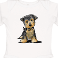 thumbnail image 4 of Inktastic Little Gent Yorkie Boys or Girls Long Sleeve Baby Bodysuit, 4 of 5