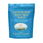 Pure Kona Deep Sea Salt Coarse/Grinder Refill 1lb. Bag - Pure and Premium - 100% Hawaiian Kona Deep Sea Salt