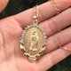 thumbnail image 5 of Collar con colgante de la Virgen María para mujer, collar religioso cristiano, collar con colgante decorativo., 5 of 5