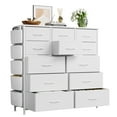thumbnail image 1 of Cómoda Cajonera 12 Cajones de Tela para Recámara | Organizador de Ropa con Bolsillos Laterales y Ganchos | Mueble de Almacenamiento Multifuncional para Dormitorio - Resistente y Espacioso, 1 of 7
