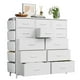 thumbnail image 1 of Yeshouse Cómoda de tela de 12 cajones para dormitorio, organizador vertical con tapa de madera, 5 bolsillos laterales, 2 ganchos y estructura de acero, ideal para ropa y sala de estar, 1 of 8